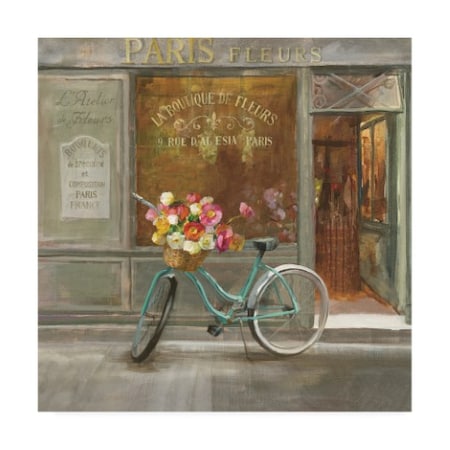 Trademark Fine Art Danhui Nai 'French Flower Shop V2' Canvas Art, 35x35 WAP10786-C3535GG